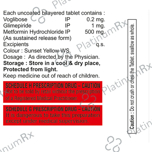 Gliheart-Trio 1 Tablet SR