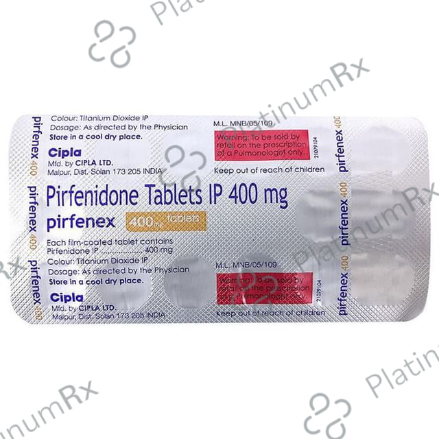Pirfenex 400mg Tablet 15s
