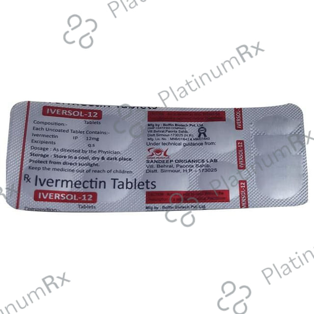 Iversol 12 Tablet