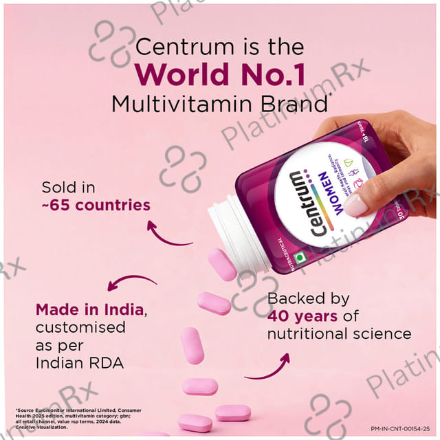 Centrum Women Vegetarian Tablet 50s