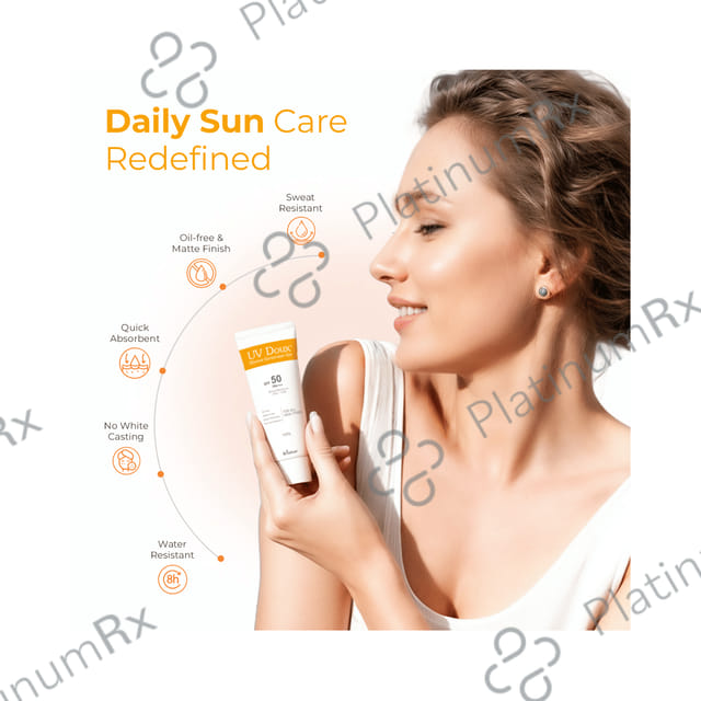 UV Doux Silicone Sunscreen SPF 50 Gel 100gm