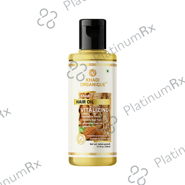 Khadi Organique Khadi Hair Oil Vitalizing Paraben & Mineral Oil Free