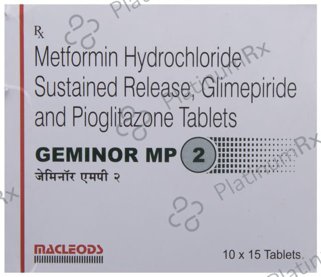 Geminor MP 2/500/15mg Tablet SR 15s