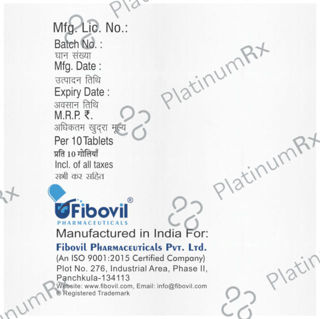 Pirfevil 200mg Tablet 10s