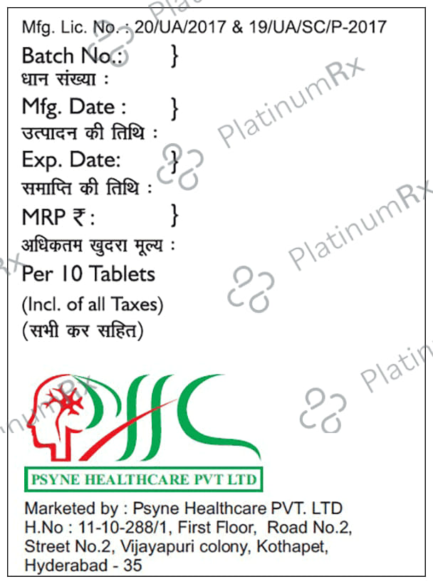 Synapride 100mg Tablet 10s