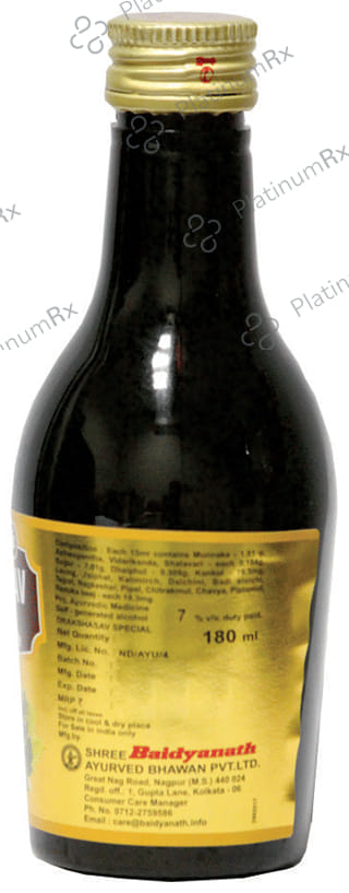 Baidyanath (Nagpur) Drakshasav Special 180 ml