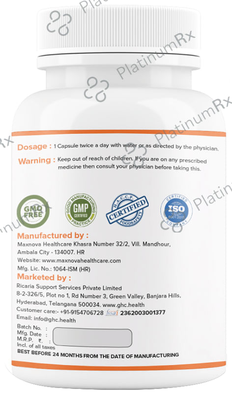 Mars Surge Max Capsule 60 capsules Capsule Ricaria Support Services Private Limited
