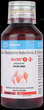 Deletus D Plus 2/10/5mg Syrup 100ml