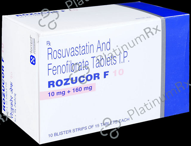 Rozucor F 160/10mg Tablet 15s