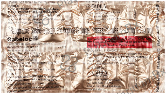 Rabeloc IT 20/150mg Capsule 10s