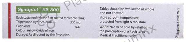 Synaptol SR 300mg Tablet 10s