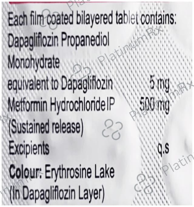 Glifoprime M 5/500mg Tablet 15s