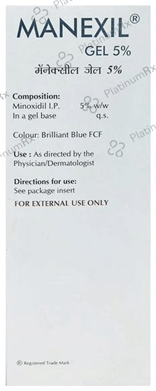 Manexil 5% Gel 60gm