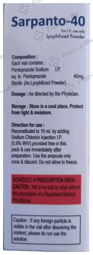 Sarpanto 40 Injection