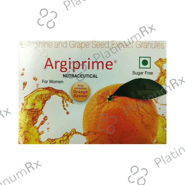 Argiprime Nutraceutical 3/75mg Orange Granules 6gm