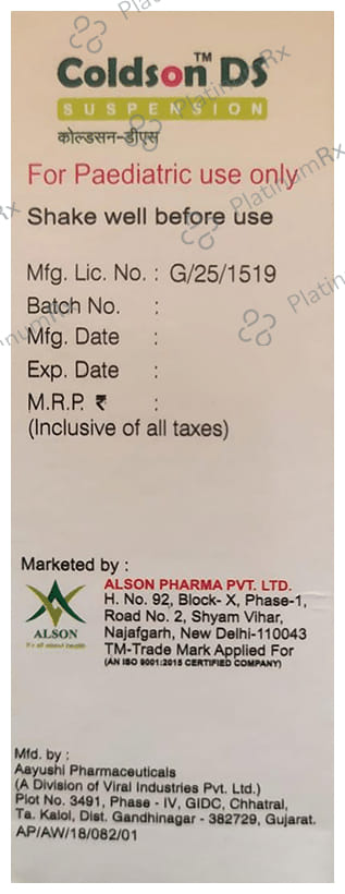 Coldson DS Syrup