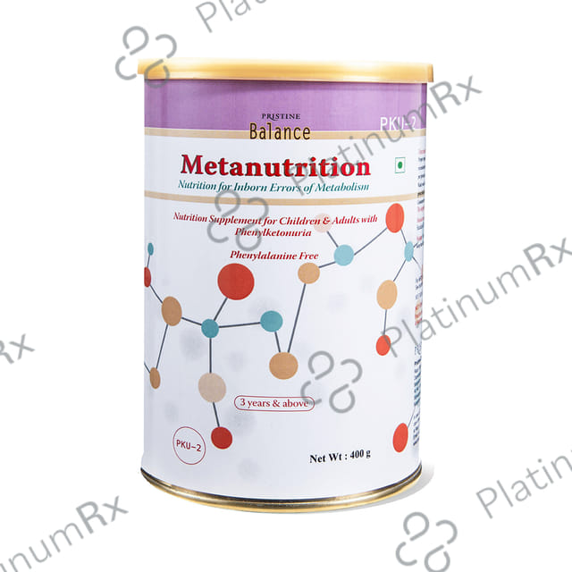 Pristine Balance Metanutrition PKU 2 (3 Years & Above) for Metabolism - Flavour Powder Unflavoured