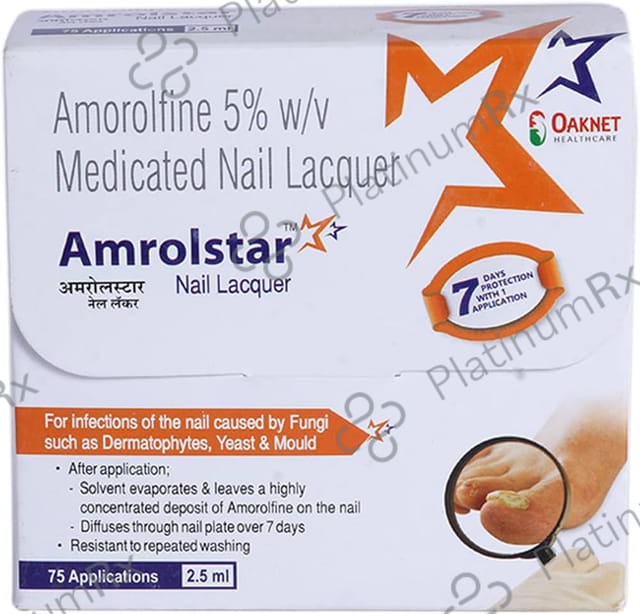 Amortas 5% Nail Lacquer 2.5ml