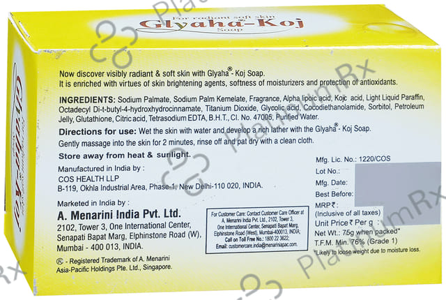 Glyaha Koj Soap 75gm