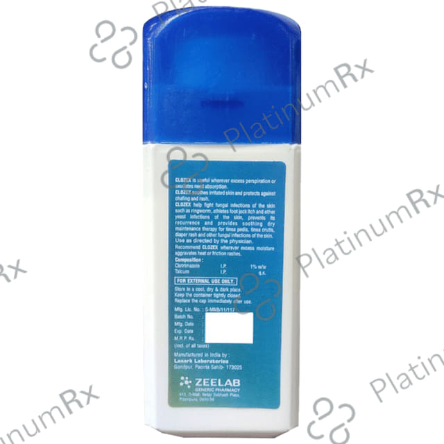 Clozex 1% Dusting Powder 75gm