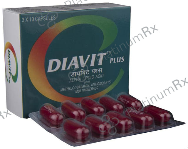 Diavit Plus Capsule 10s