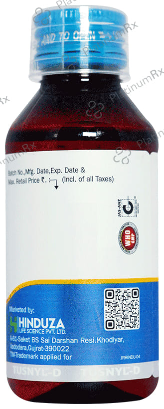 Tusnyl-D Syrup Cherry