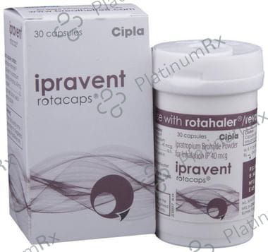 Ipravent 40 mcg Rotacaps 30s