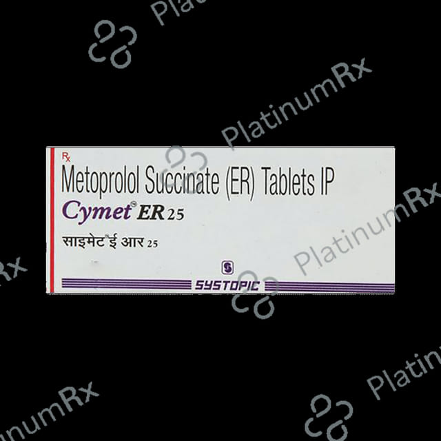 Cymet ER 25mg Tablet 10s