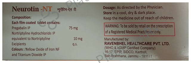 Neurotin NT Tablet 10s