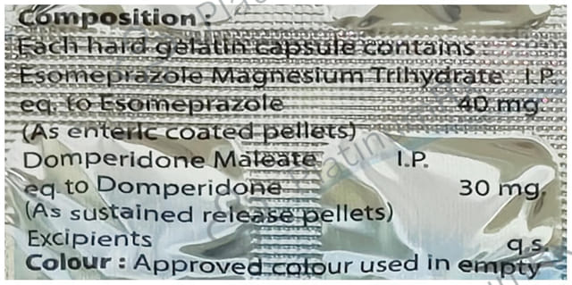 OD Esocover 30/40mg Capsule SR 10s