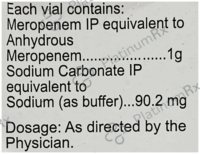 Merosure 1gm Injection 1s