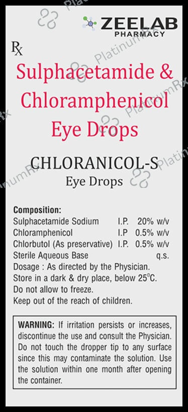 Chloranicol-S Eye Drop