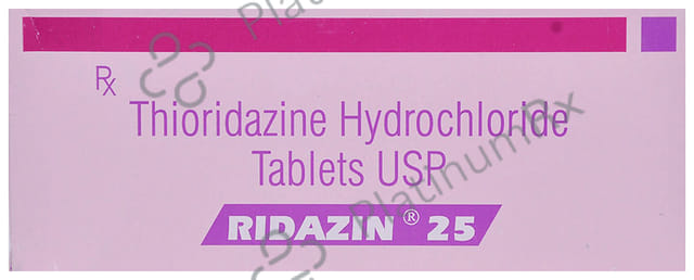 Ridazin 25mg Tablet 10s