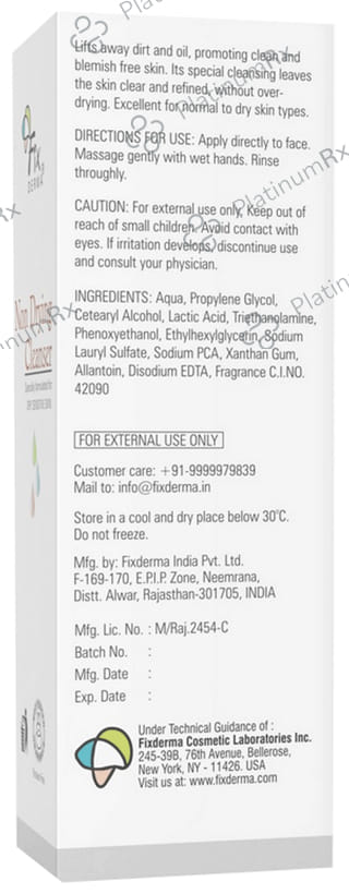 Fix Derma Non Drying Cleanser