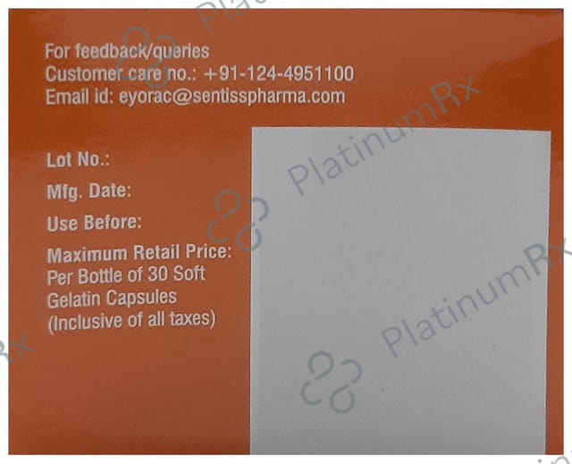 Eyorac Soft Gelatin Capsule 30s