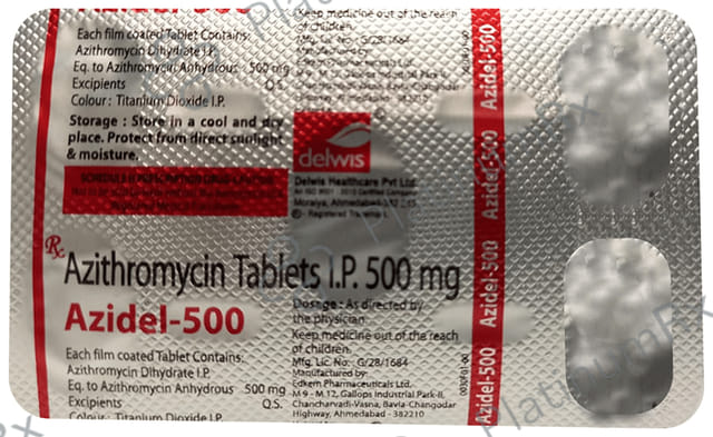 Azidel 500 Tablet
