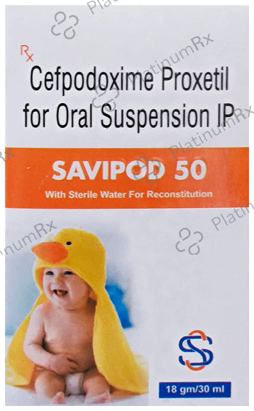 Savipod 50 Oral Suspension