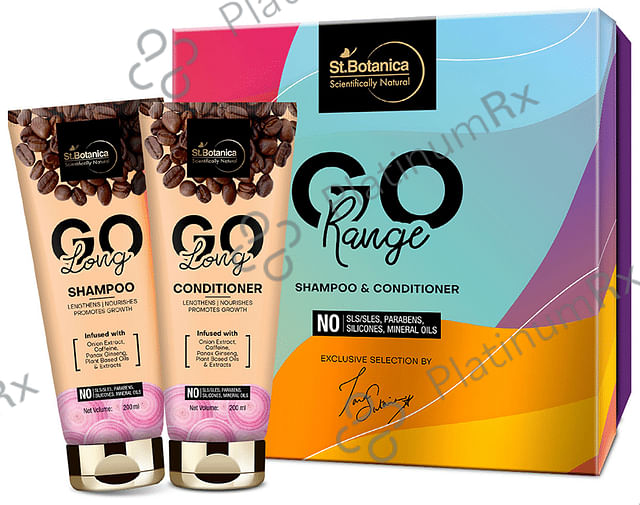 St.Botanica Long Go Range Shampoo & Conditioner (200ml Each)
