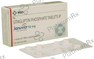 Januvia 50mg Tablet 7s