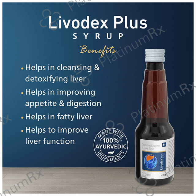 Livodex Plus Syrup (225ml Each) 1 Bottle