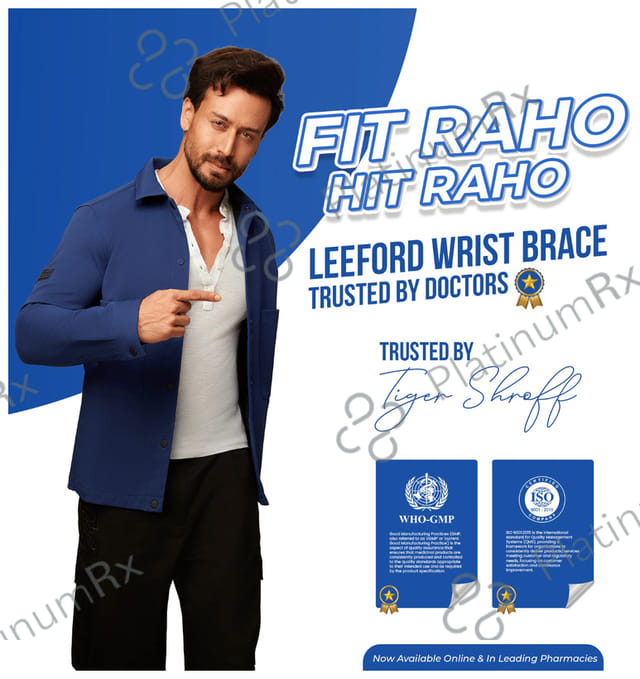 Leeford Wrist Brace Neoprene with Thumb Support Universal