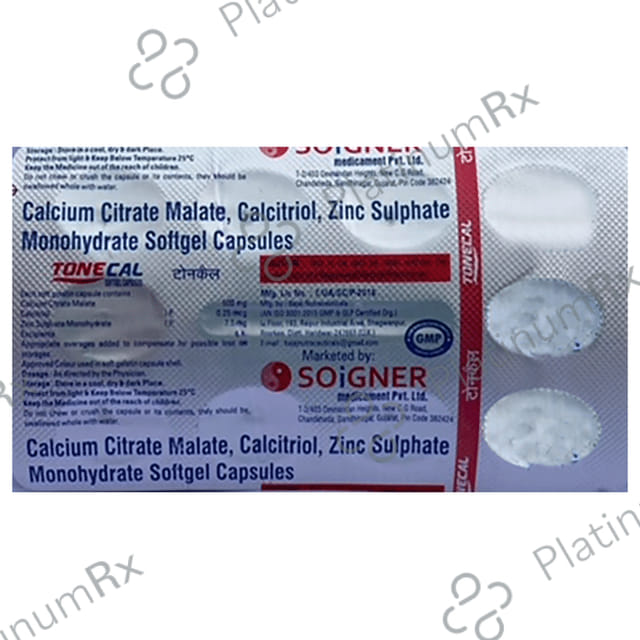 Tonecal Softgel Capsule