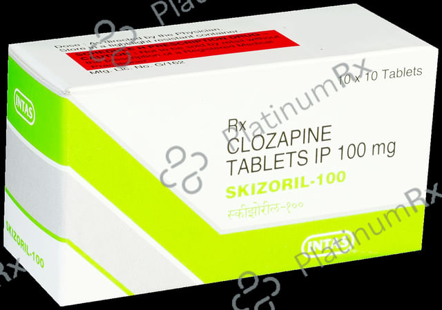 Skizoril 100mg Tablet 10s