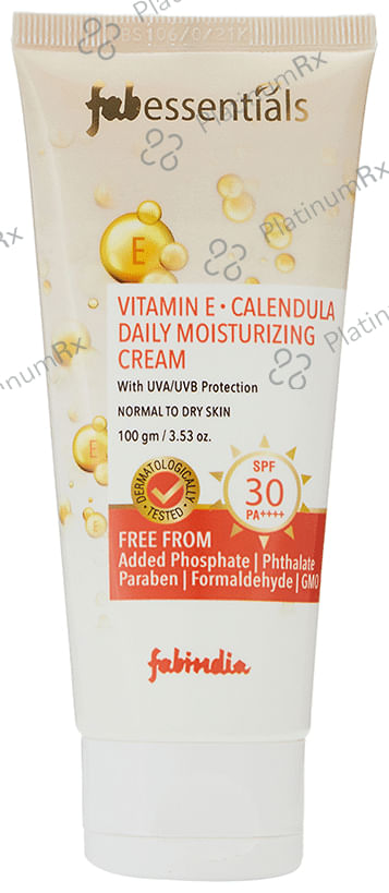 Fabessentials Vitamin E Calendula Daily Moisturizing Cream SPF 30 PA++++