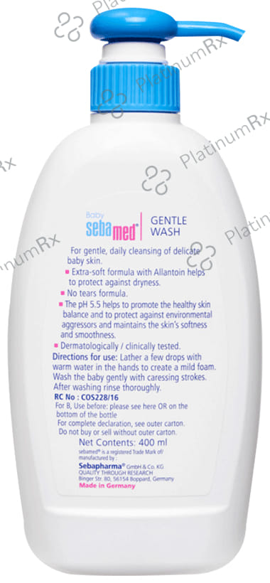 Sebamed Baby Gentle Wash Body Wash 400ml