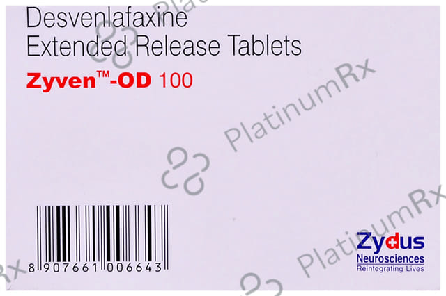 Zyven OD 100mg Tablet ER 10s