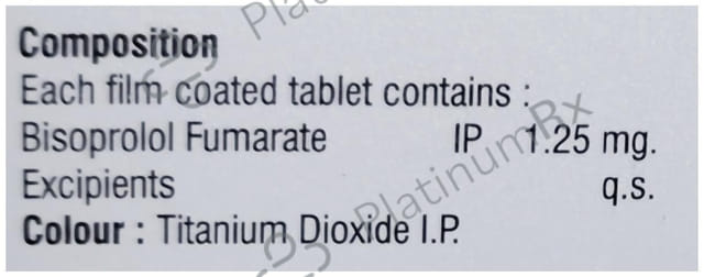 Bisodix 1.25mg Tablet 10s