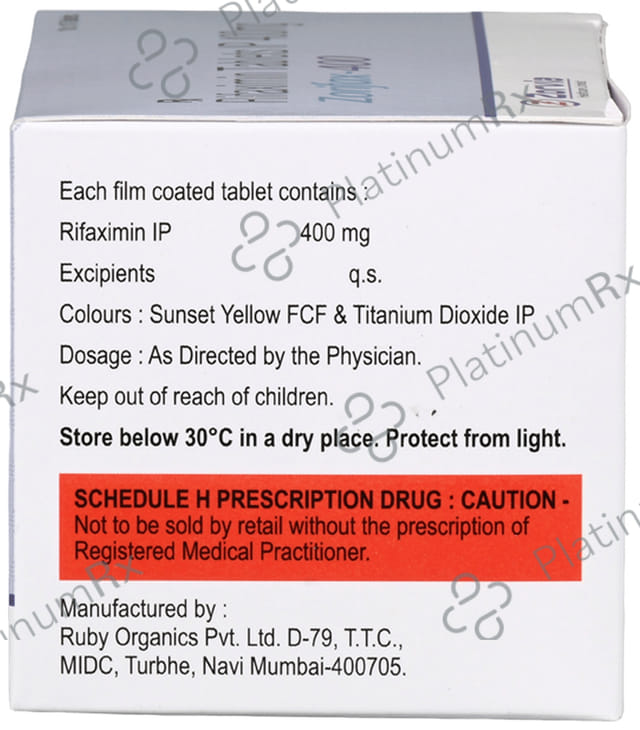 Zorifax 400mg Tablet 10s