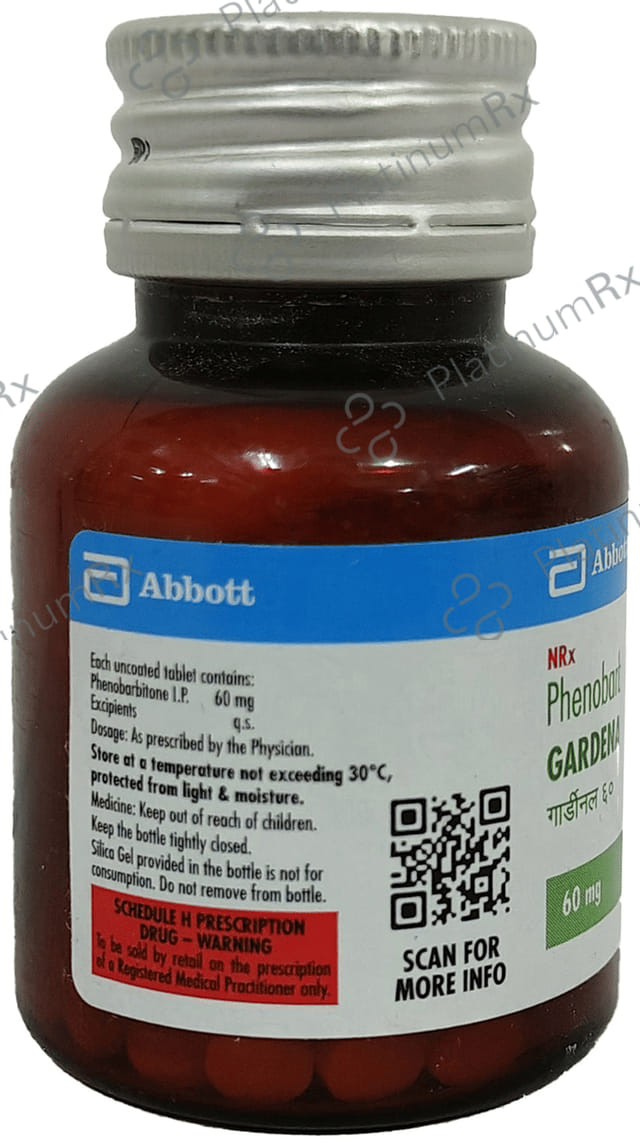 Gardenal 60mg Tablet 100s
