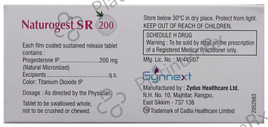 Naturogest SR 200mg Tablet 10s